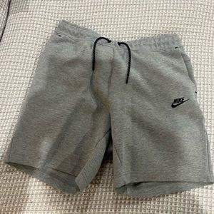 Nike Tech Fleece Shorts Gray Large Mens L